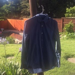 Men’s button down long sleeve shirt